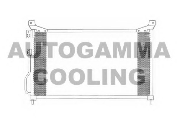AUTOGAMMA 102770 Condenser, air conditioning